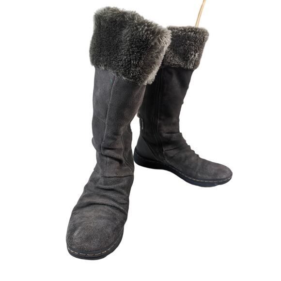 BareTraps Women’s Grey‎ Fur-Lined Winter Boots, Size 10 - Picture 1 of 9